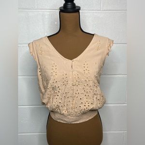 Japna pretty crop sleeveless top